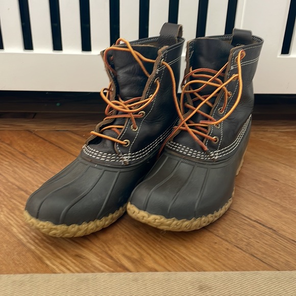 Men’s LL Bean 8 in. Thinsulate Bean Boots (size 8 medium) - Picture 4 of 8